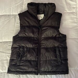 Women’s Aeropostale Polyester Black Puffy Vest - Size XS